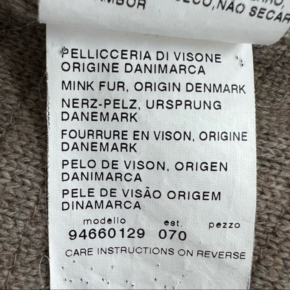 Sale! S'Maxmara mink & wool coat - Picture 11 of 11